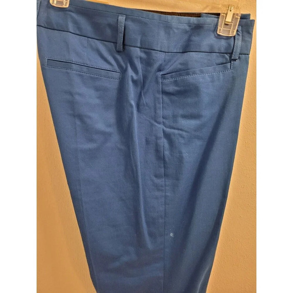 Express Womens Columnist Barely Boot Royal Blue Pants Size 8 - Picture 2 of 14